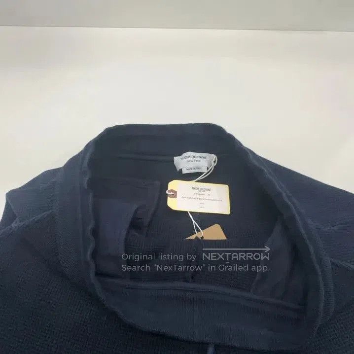 Thom Browne Thom Browne Classic Waffle Knit Joggers for Men. Size US 36 / EU 52 - 3 Thumbnail