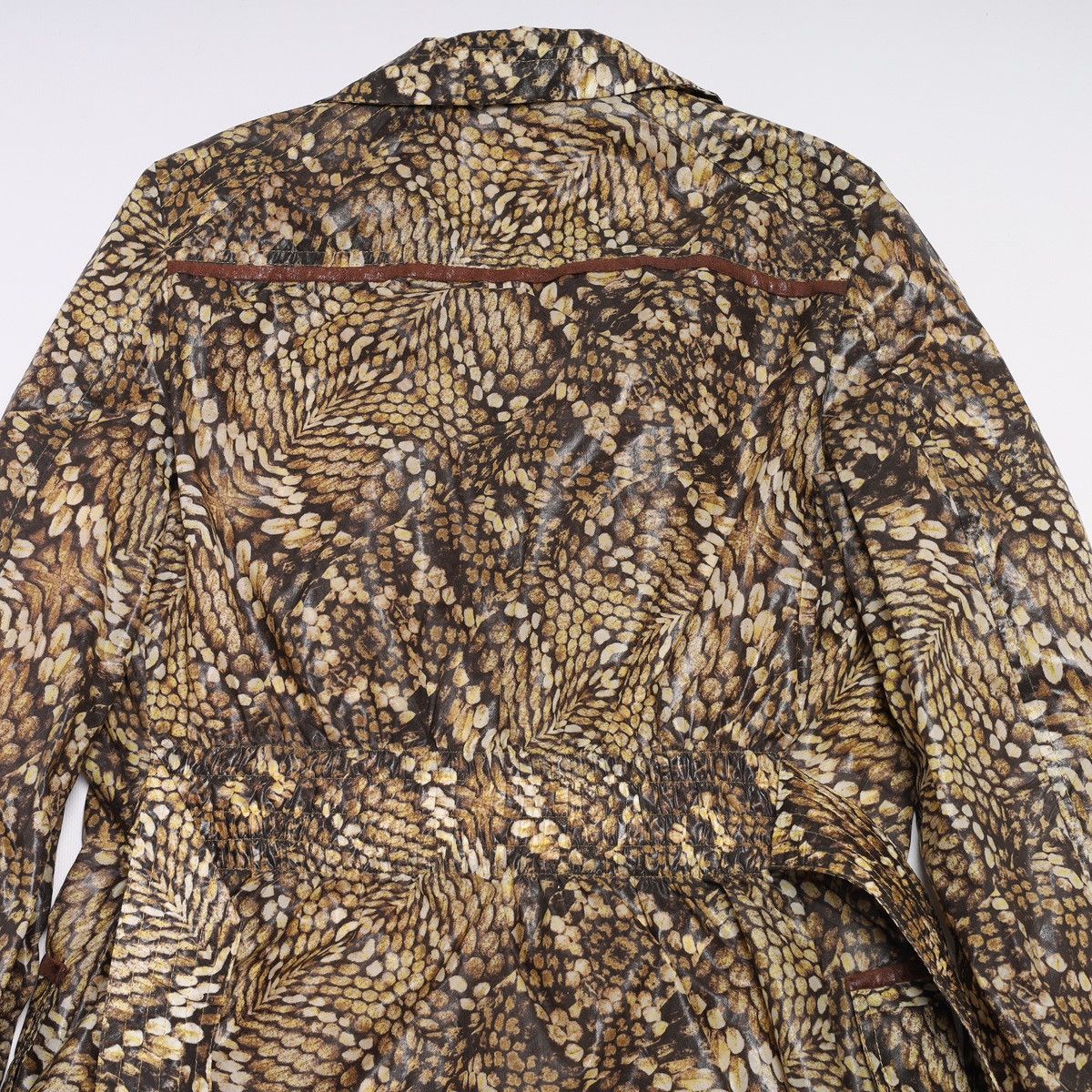 Just Cavalli Just Cavalli Roberto Nylon Light Zip Jacket Printed Pattern Size XS / US 0-2 / IT 36-38 - 14 Thumbnail