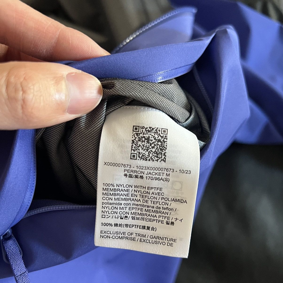 Veilance Arc’teryx Veilance Tidal Blue Perron Jacket Size US S / EU 44-46 / 1 - 5 Thumbnail