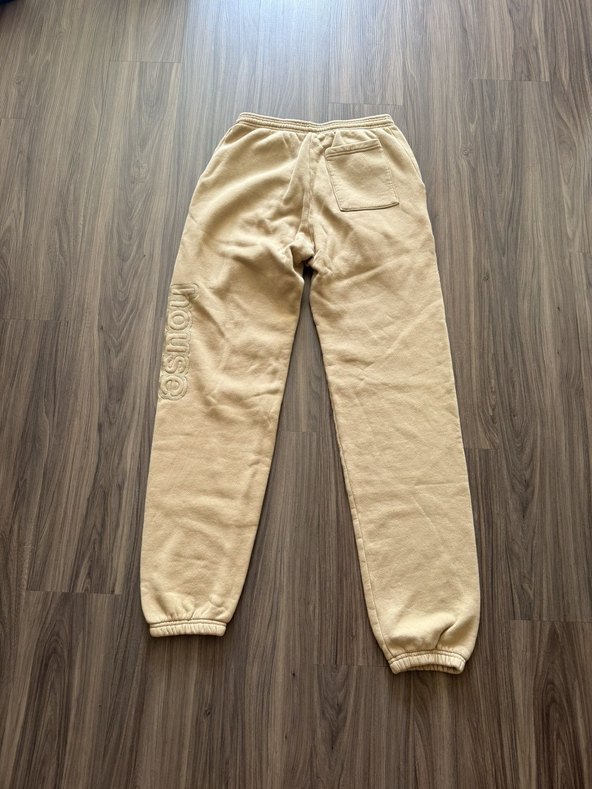 Drew House Drew House Sweatpants Beige Fleece Logo Joggers - L Size US 34 / EU 50 - 5 Thumbnail