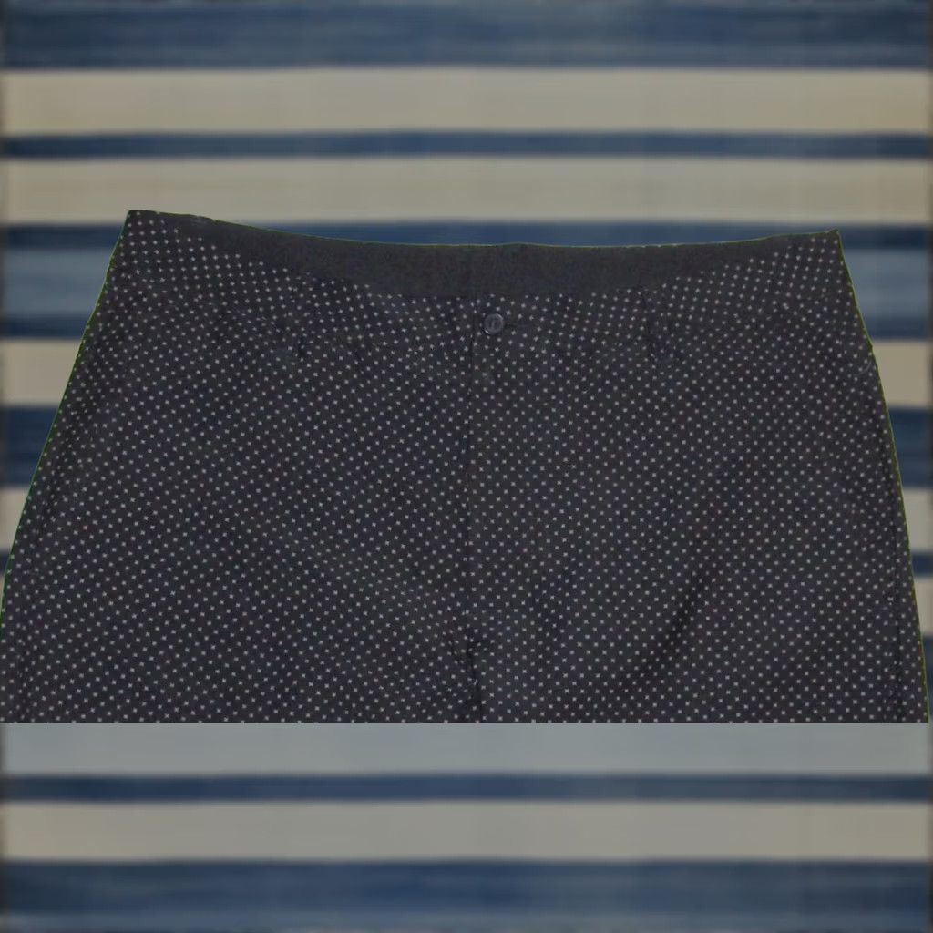 Footjoy FOOTJOY Navy Blue Printed Golf Pants 35 x 32 Size US 35 - 1 Thumbnail