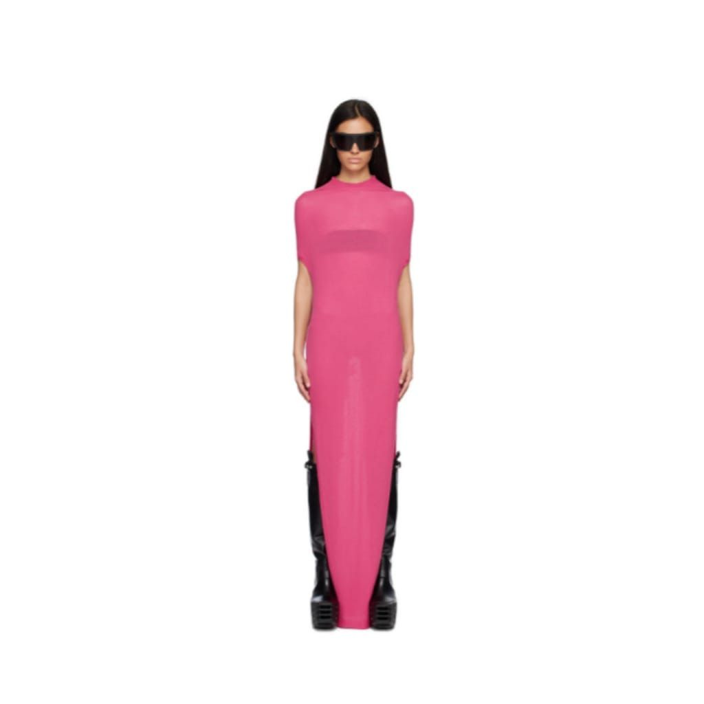 o1y0126 Maxi Dress in Fuchsia