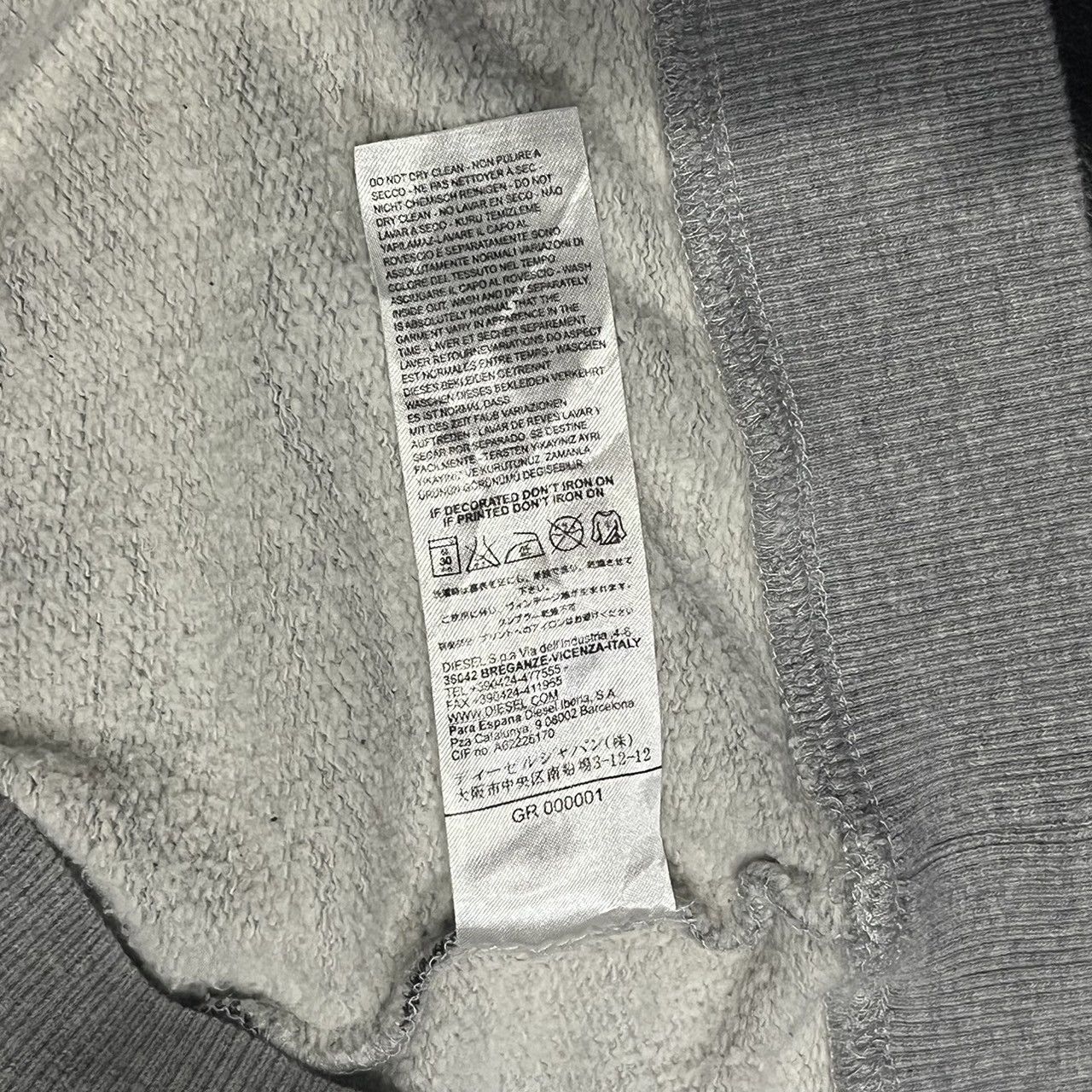 Diesel Diesel Flying Cougars‎ Hoodie Size US M / EU 48-50 / 2 - 13 Thumbnail