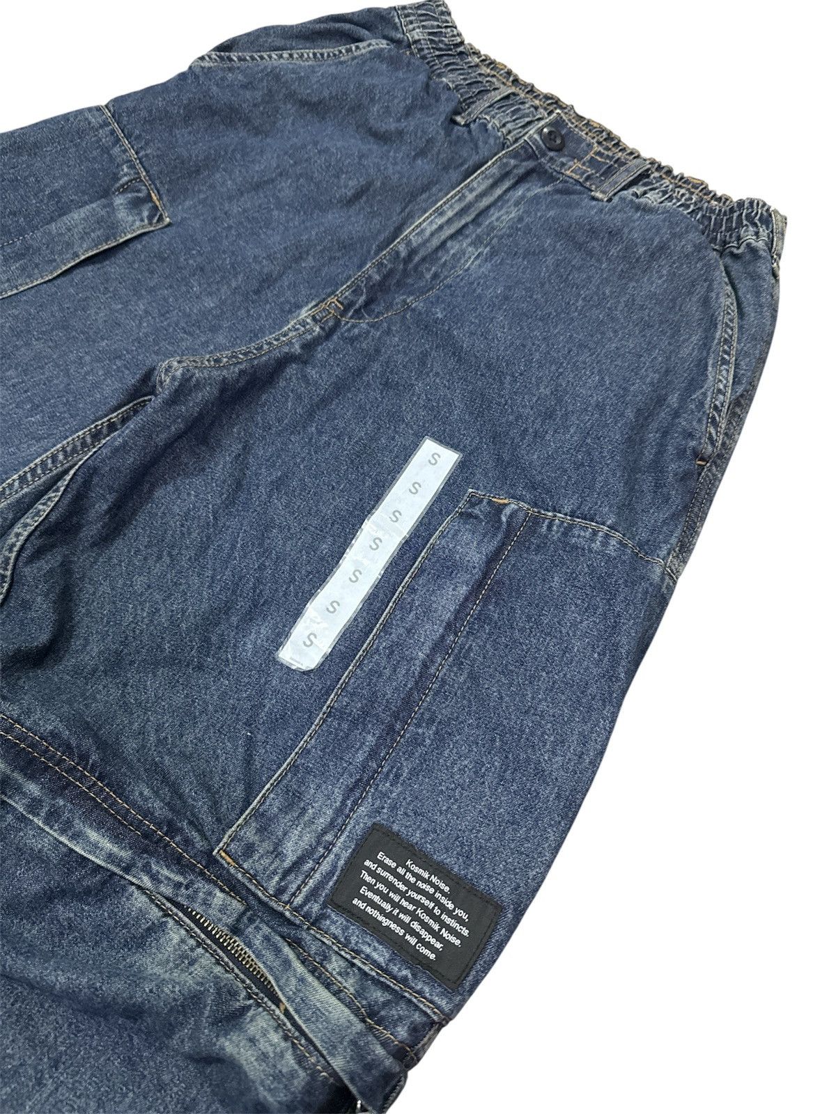 GU × Undercover Gu x Undercover denim Wide Cargo Baggy pants Size US 30 / EU 46 - 4 Thumbnail