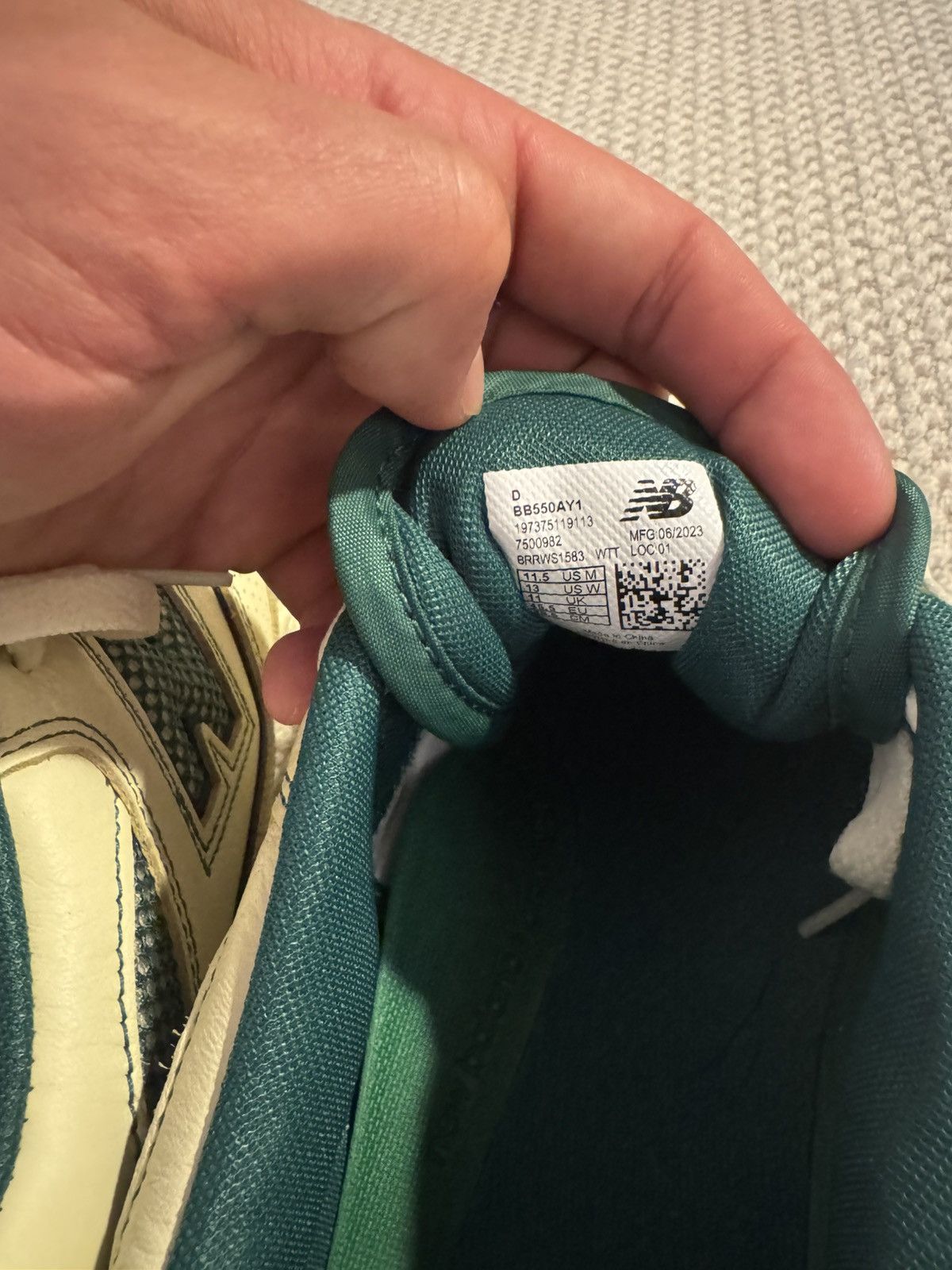 Aime Leon Dore × New Balance Aimé Leon Dore x 550 ‘Masaryk Community Gym - Classic Pine’ Size US 11.5 / EU 44-45 - 5 Thumbnail