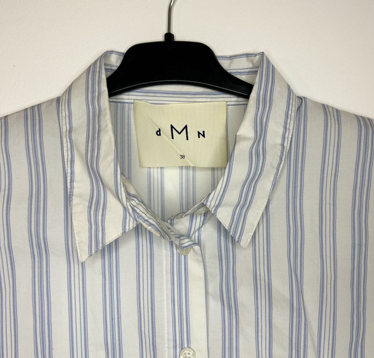 Other DMN Demeure Striped Shirt - Floral Cuff Details - Size 38/M Size M / US 6-8 / IT 42-44 - 10 Thumbnail