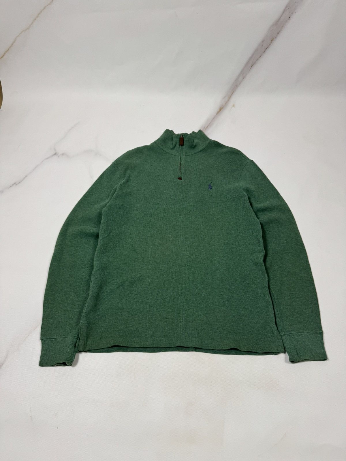 Polo Ralph Lauren Vintage Polo Ralph Lauren Quarter Zip Sweater Size US S / EU 44-46 / 1 - 2 Thumbnail