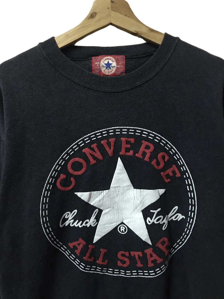 Converse Vintage 90's Converse All Star Sweatshirts Size US L / EU 52-54 / 3 - 3 Thumbnail