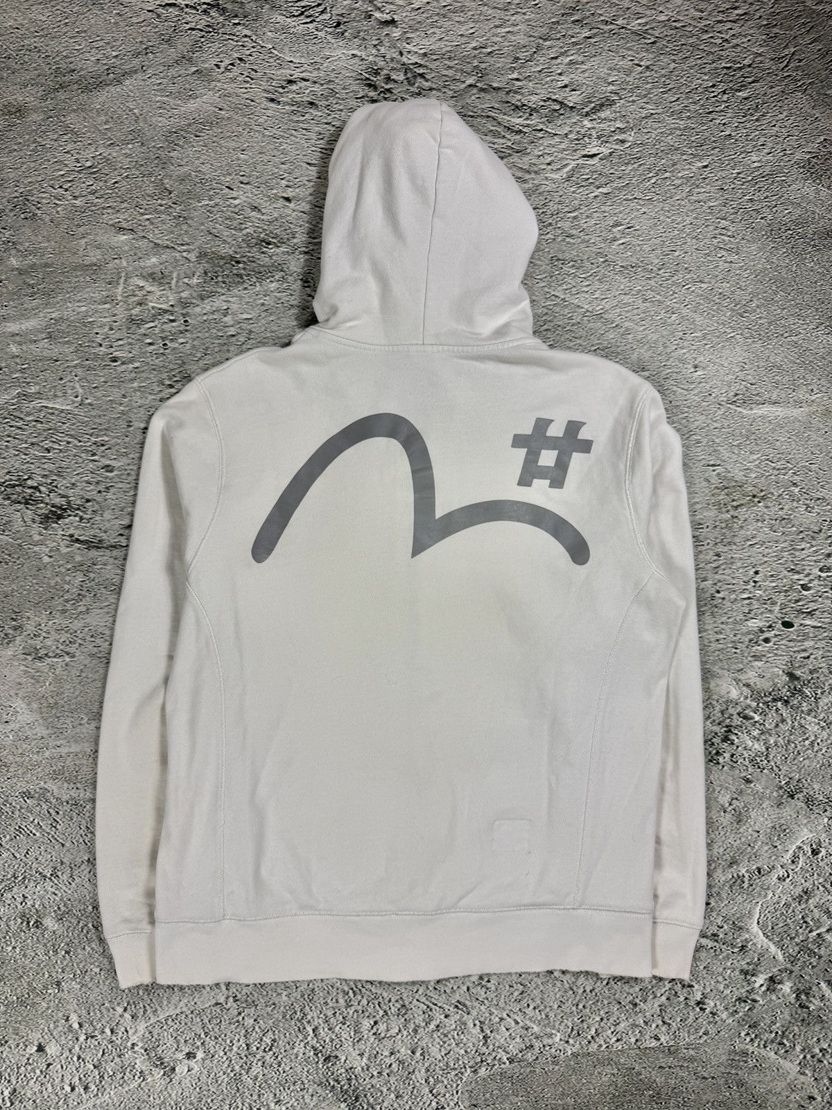 Evisu Evisu zip hoodie white vintage big logo seagull Y2K Size US M / EU 48-50 / 2 - 7 Thumbnail