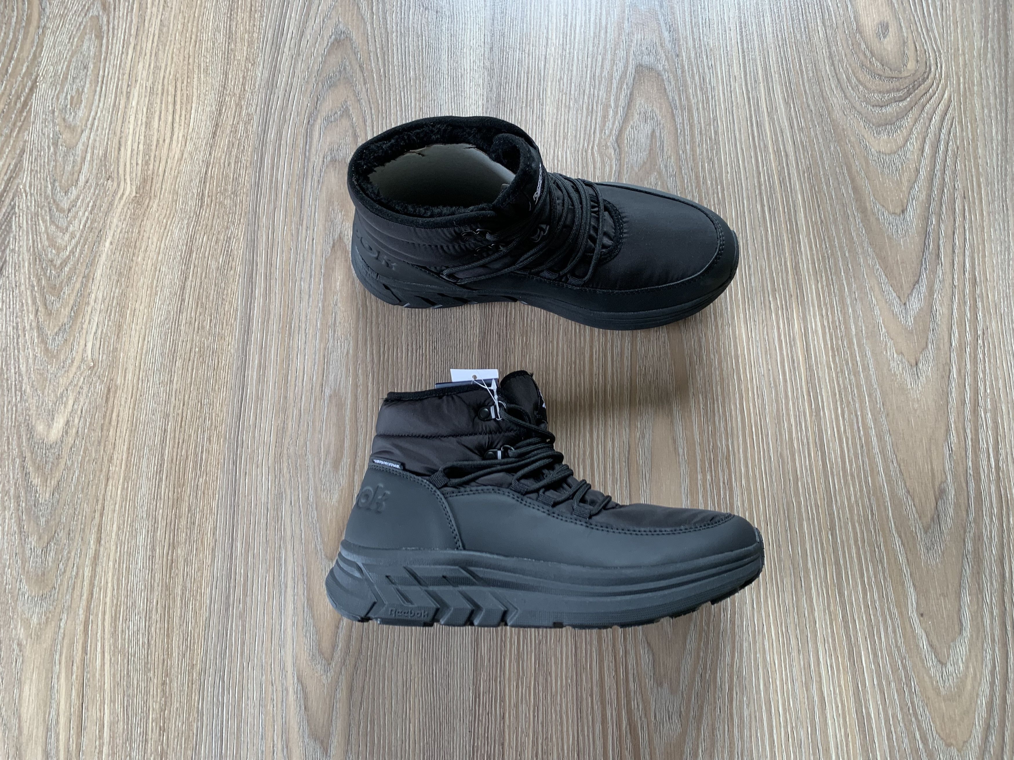 Reebok Reebok Warm Winter Black Hi Top Sneakers H1-048 WW Size US 10 / IT 40 - 2 Thumbnail