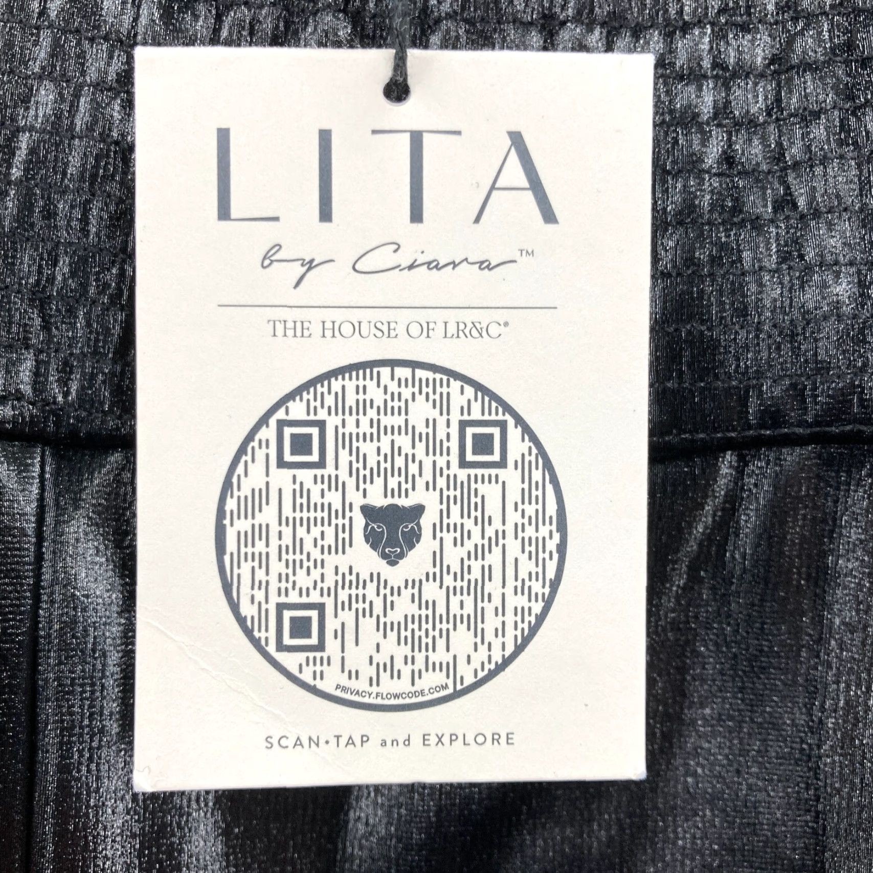 Vintage LITA by Ciara Liquid Leggings Women's 8 Black Faux Leather Pull On NWT Revolve NWT Size 30" / US 8 / IT 44 - 6 Thumbnail