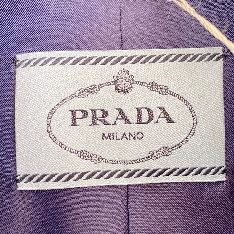 Prada Prada Blue rhinestone coat Size XS / US 0-2 / IT 36-38 - 6 Thumbnail