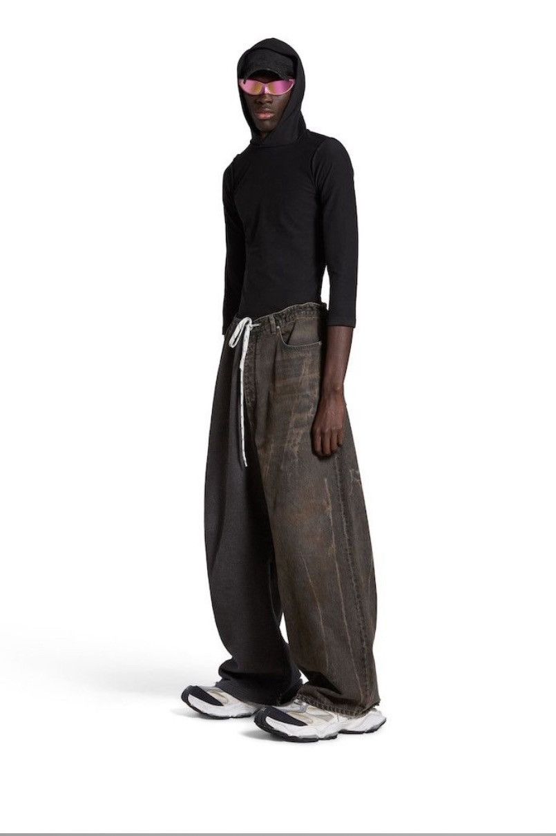 Balenciaga Hybrid Baggy Pants Jeans Size US 36 / EU 52 - 5 Thumbnail
