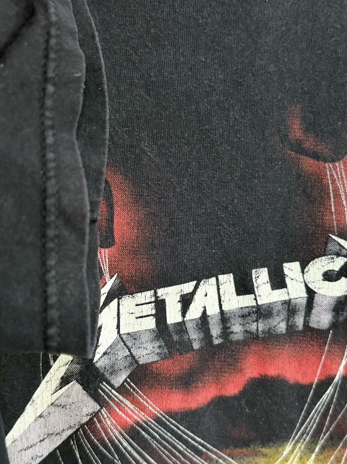 Band Tees × Vintage Vintage Metallica Master Of Puppets Faded Tee Size US M / EU 48-50 / 2 - 4 Thumbnail