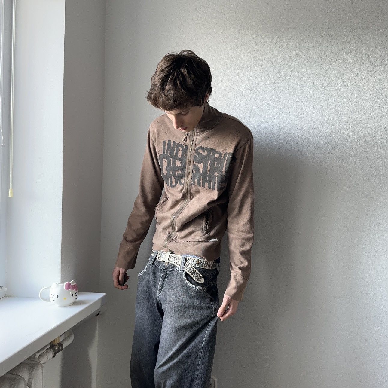 Hysteric Glamour × Undercover Industries LGB If Six Was Nine Style Zip Sweatshirt Jacket Size US L / EU 52-54 / 3 - 3 Thumbnail