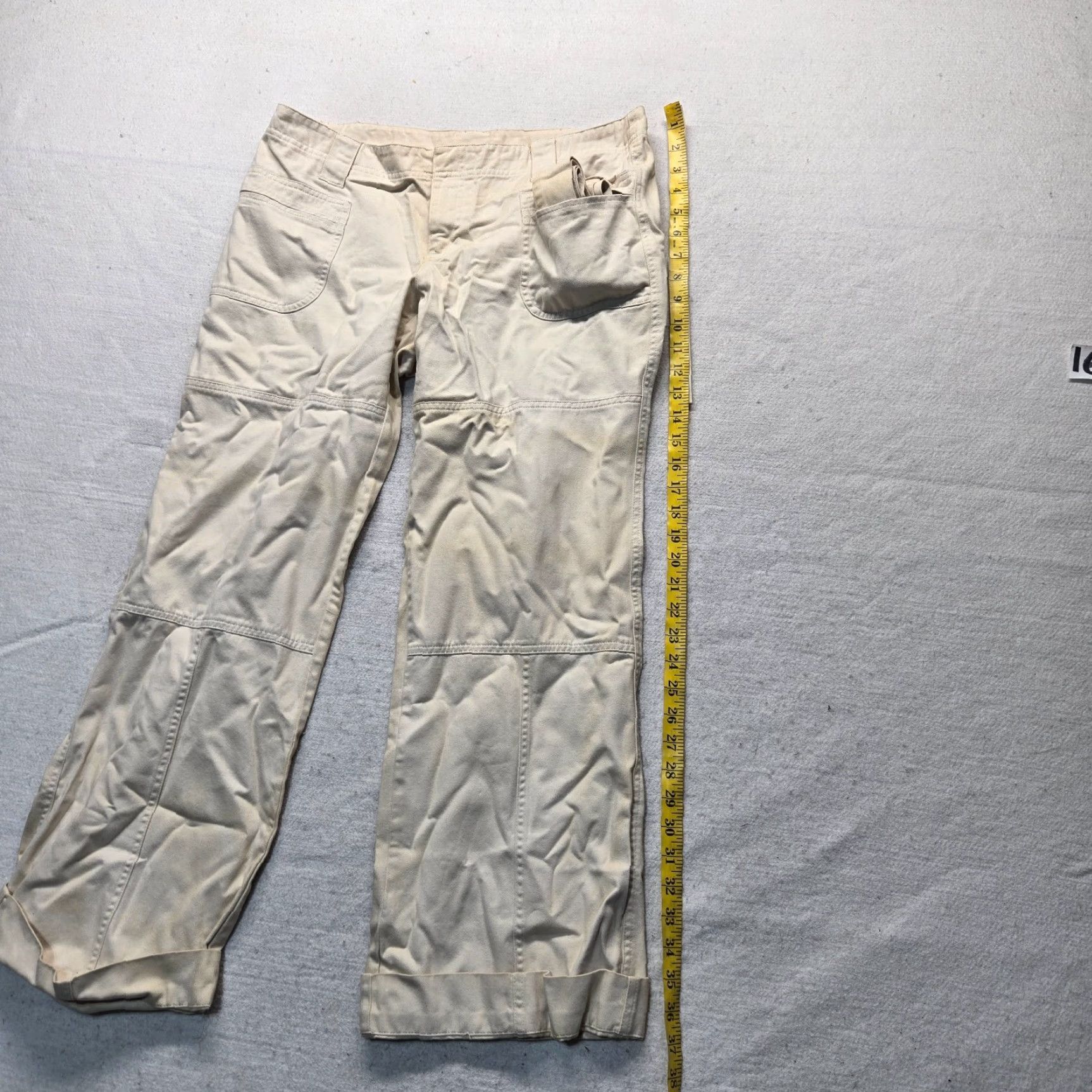 Gap Gap Women's Pants Belted Straight Leg 10 Regular Brown Curvy Mid Rise Size 32" / US 10 / IT 46 - 7 Thumbnail