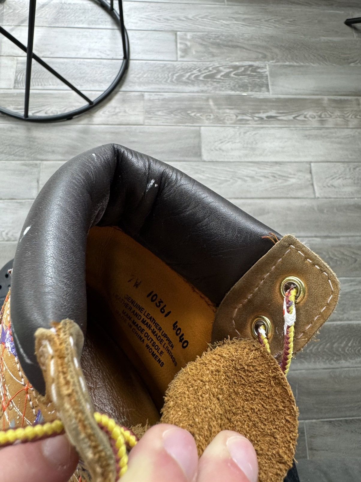 Timberland Hype Timberland Gallery Dept. Style Custom Boots Size US 7 / IT 37 - 9 Thumbnail
