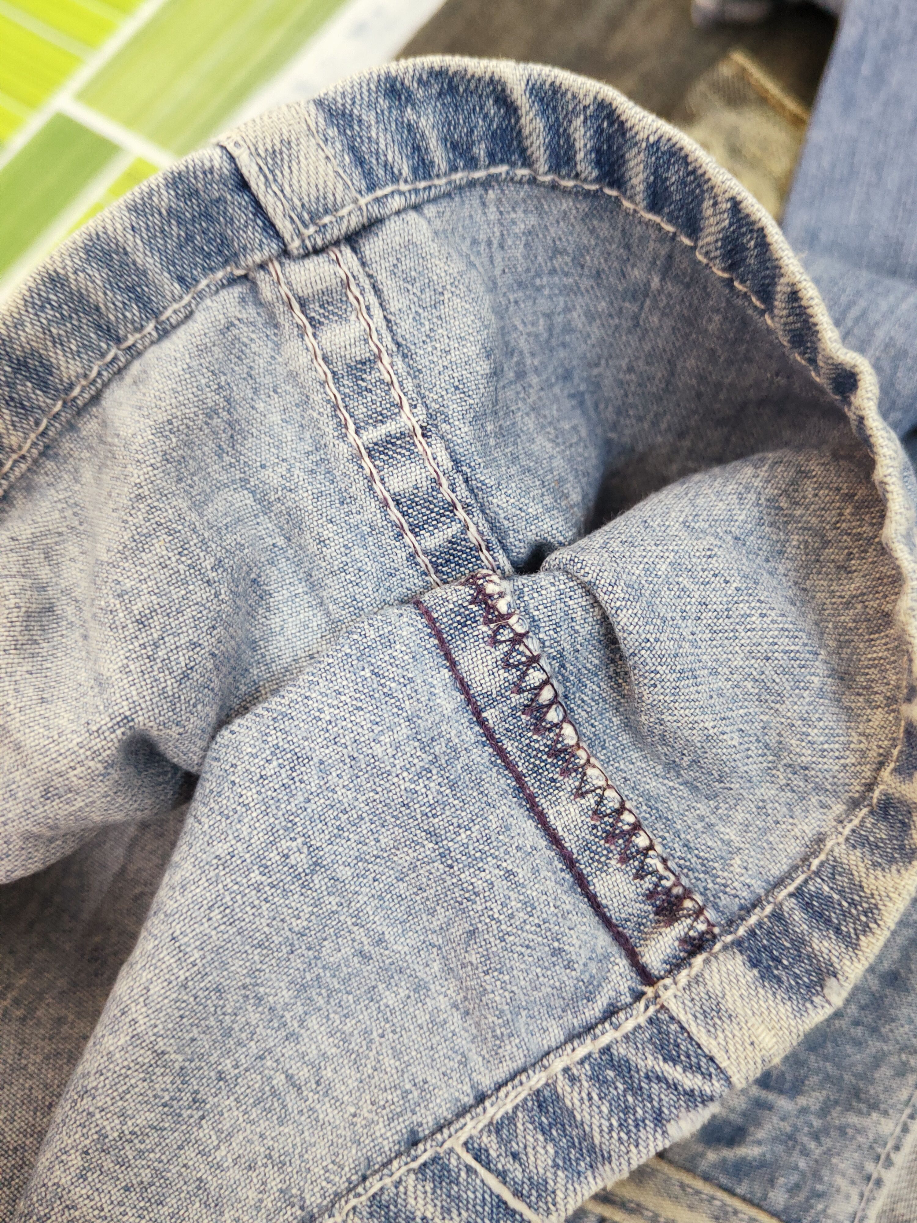 Levi's Worker Levi's vintage Blue Distressed Ripped Jeans #W490 Size US 30 / EU 46 - 13 Thumbnail