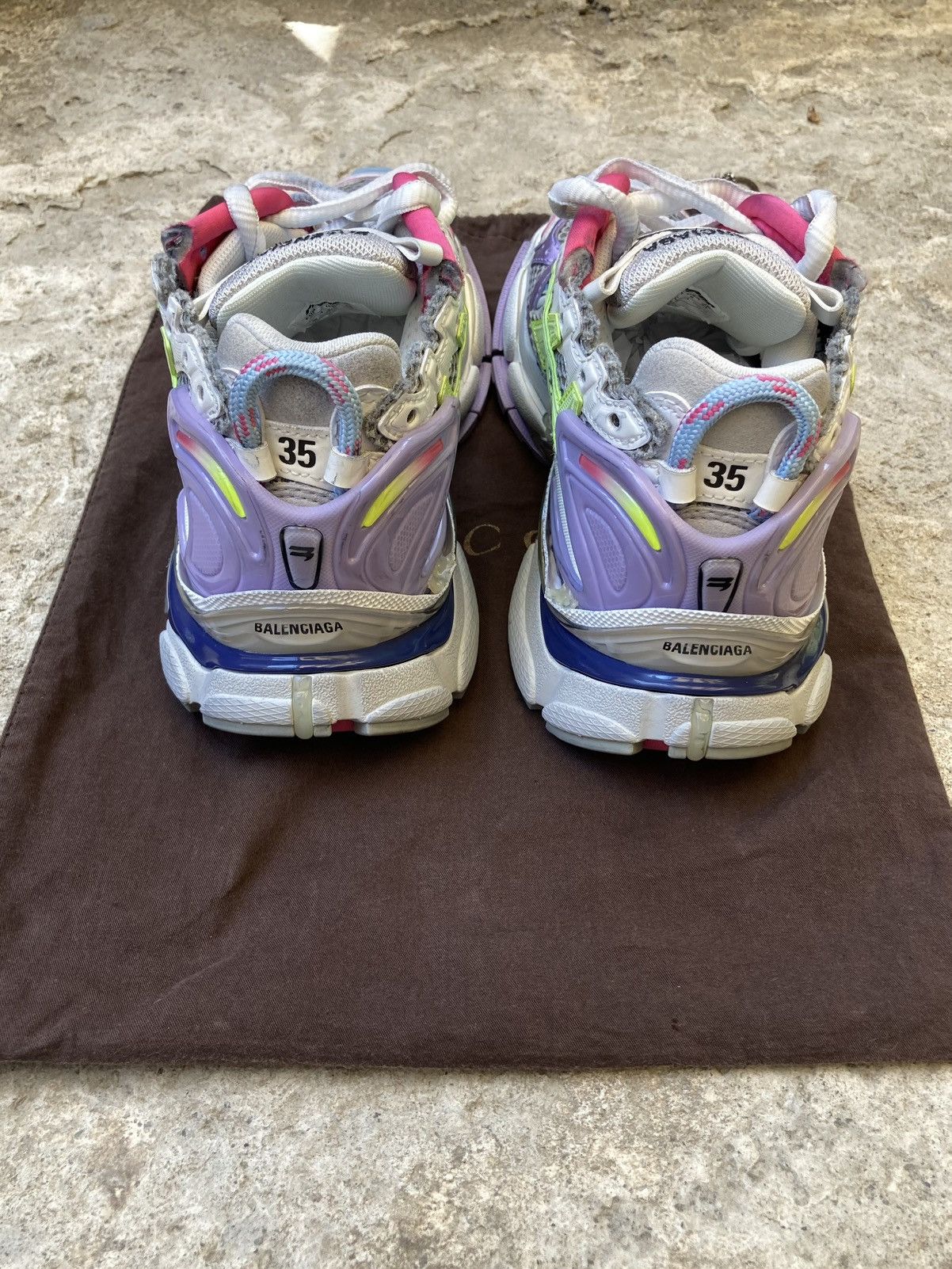 Balenciaga Balenciaga Runner Multicolor Size US 5 / IT 35 - 4 Thumbnail
