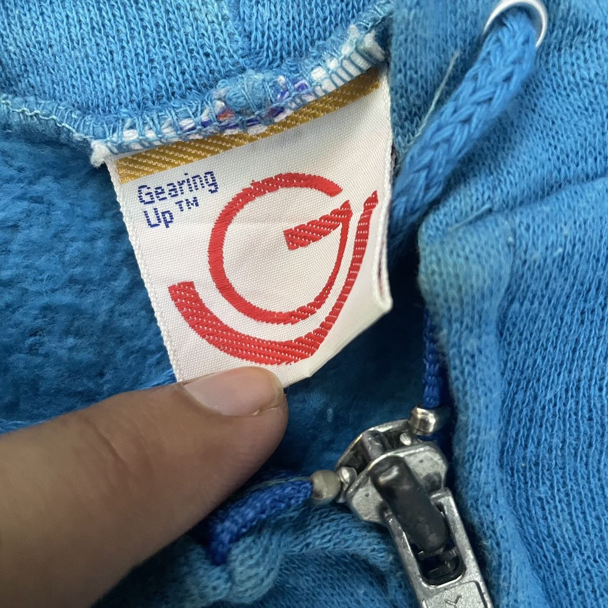 Russell Athletic × Vintage Vintage Blue Blank Zip Up Hoodie Russell Athletic Style Size US M / EU 48-50 / 2 - 3 Thumbnail