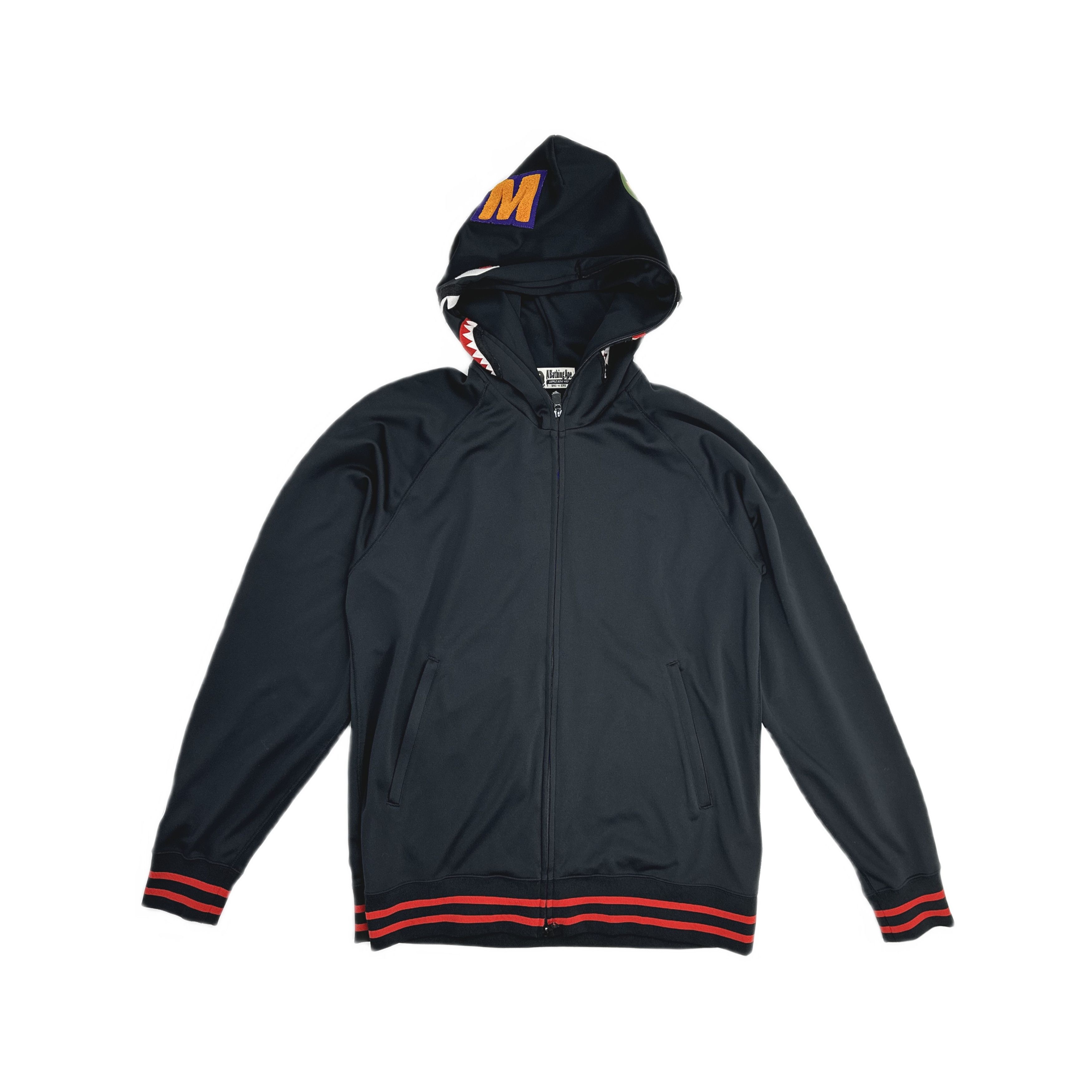 Bape × Lacoste Bape x Lacoste Aligator Full Zip Hoodie black 5