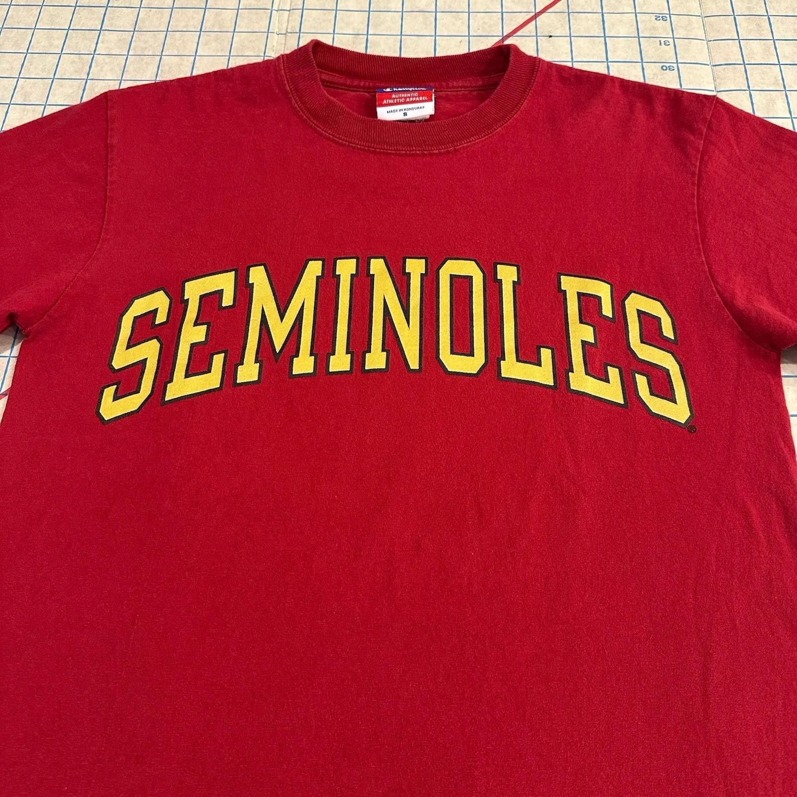 Champion Champion Florida State Seminoles Shirt Men's Small Boxy Size US S / EU 44-46 / 1 - 2 Thumbnail