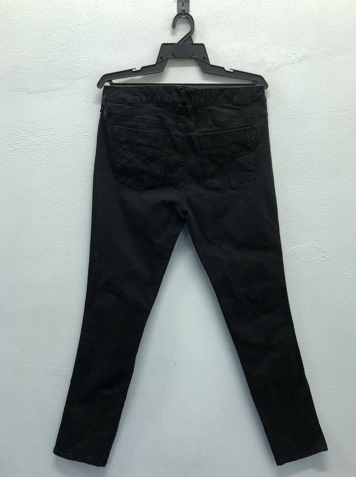 Royal Bones by DAWG GOODMAN Black Distressed Skinny Jeans