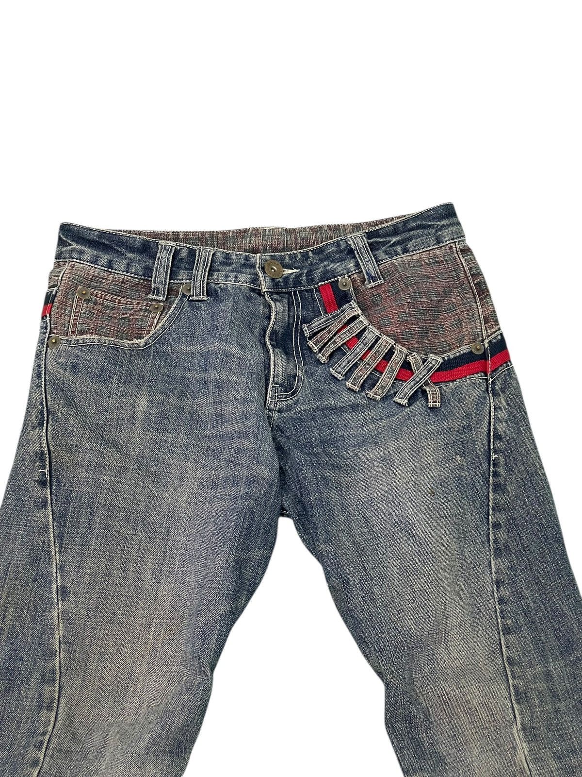 Hysteric Glamour Double Waist Jeans Back Vintage goa amiri cdg julius 3🟦1 Size US 30 / EU 46 - 13 Thumbnail