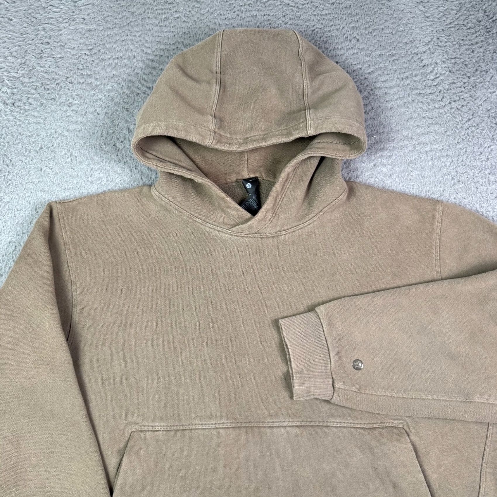 Lululemon Lululemon Steady State Pullover Hoodie Mens M Espresso Brown Sweatshirt M3ERZS Size US M / EU 48-50 / 2 - 2 Thumbnail