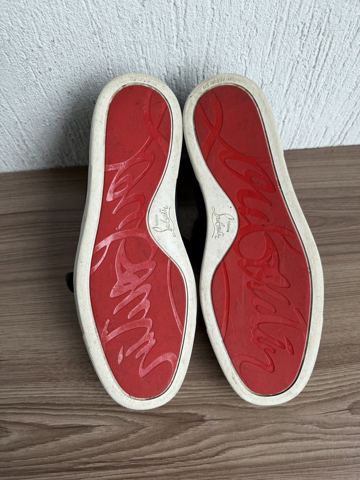 Christian Louboutin Suede nono strap flats sneaker Size US 9 / EU 42 - 19 Thumbnail