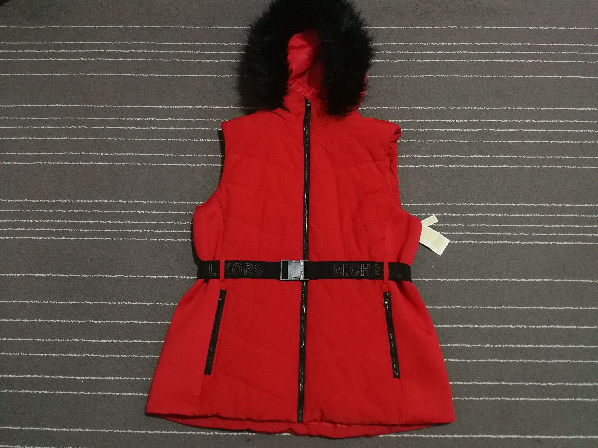 Michael Kors MICHAEL KORS hoddie vest Red L 2007 Size L / US 10 / IT 46 - 1 Thumbnail