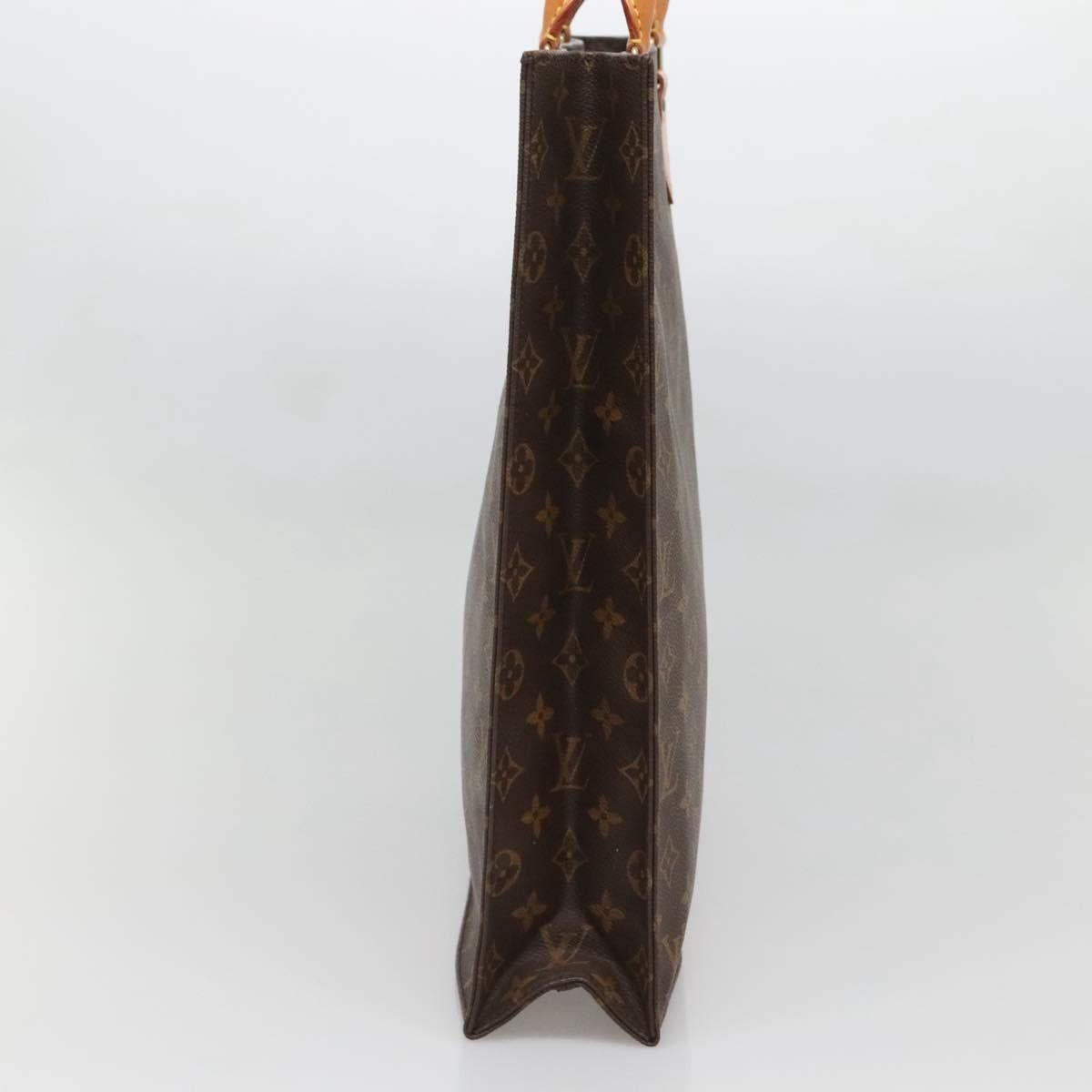 Louis Vuitton LOUIS VUITTON Monogram Sac Plat Hand Bag M51140 Size ONE SIZE - 5 Thumbnail