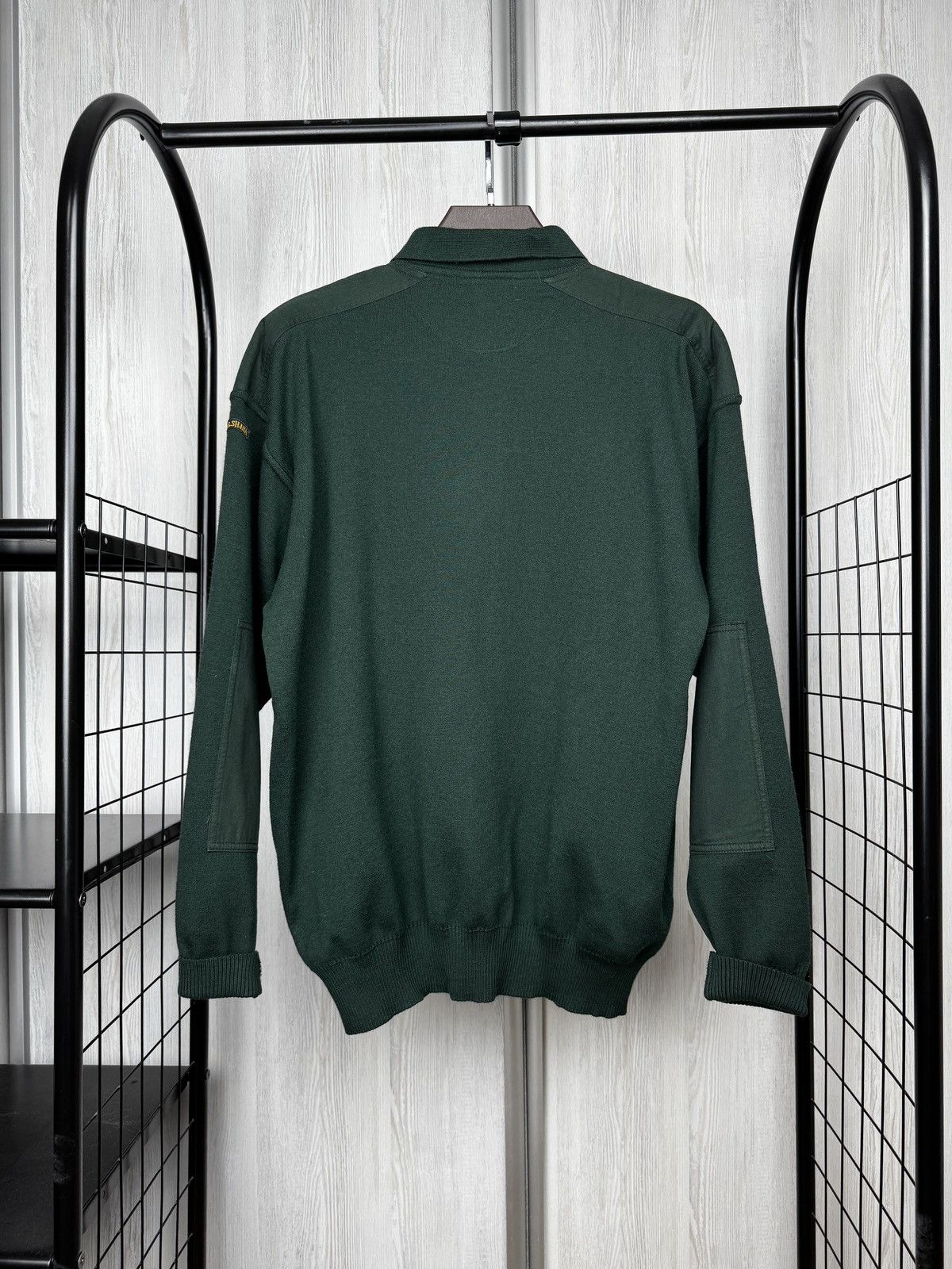 Paul & Shark Paul & Shark vintage green rugby pullover collared jumper Size US XL / EU 56 / 4 - 9 Thumbnail
