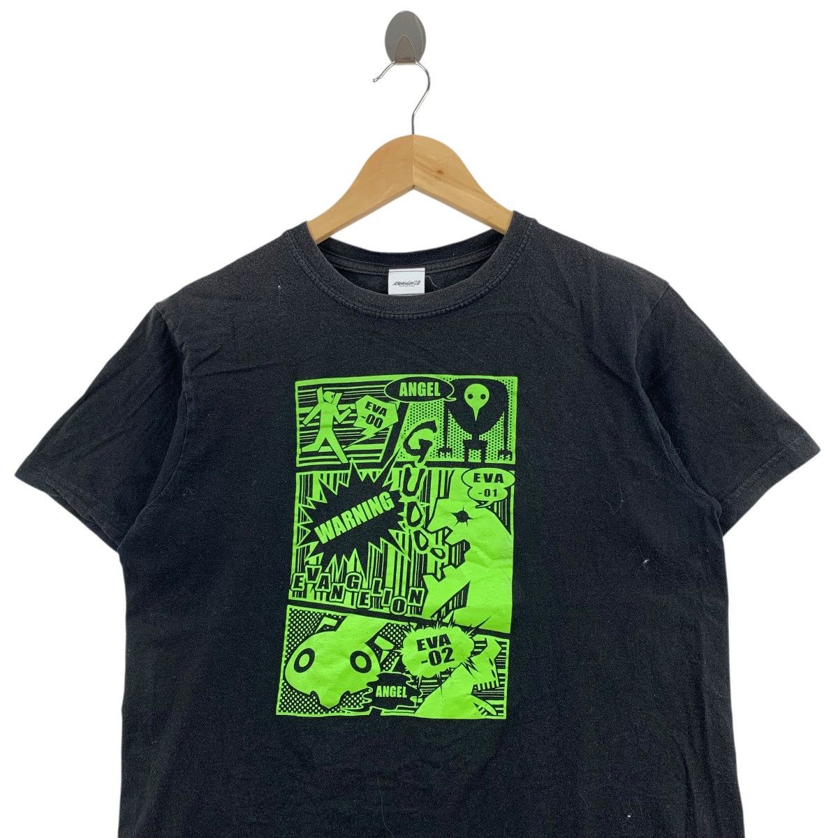 Vintage EVANGELION 2.0 Anime Shop Japan Short Sleeve Tshirt Size US S / EU 44-46 / 1 - 2 Thumbnail