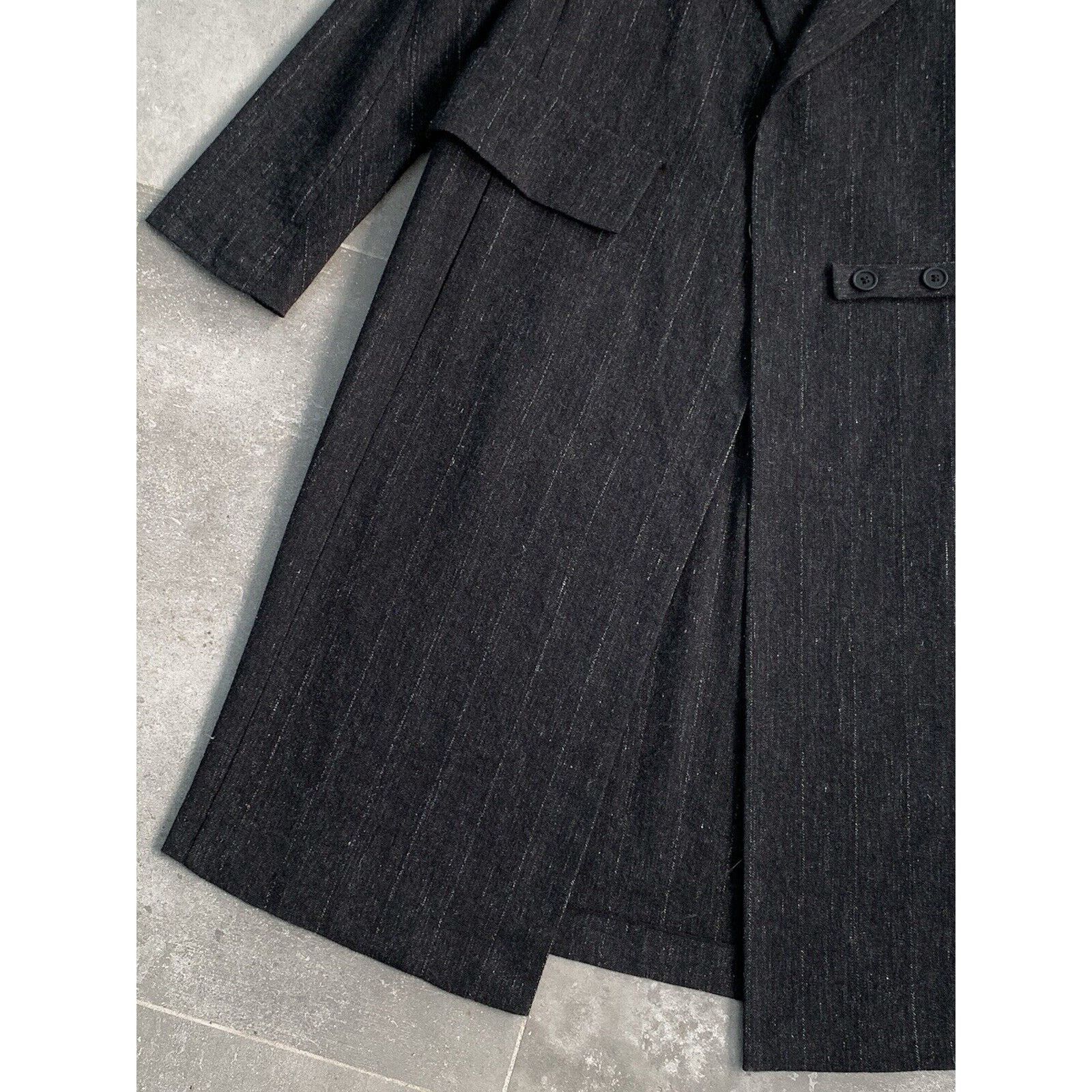 Annette Gortz × Designer Women's ANNETTE GORTZ LINEN Trench Coat Jacket EU 38 UK 10 Size M / US 6-8 / IT 42-44 - 20 Thumbnail