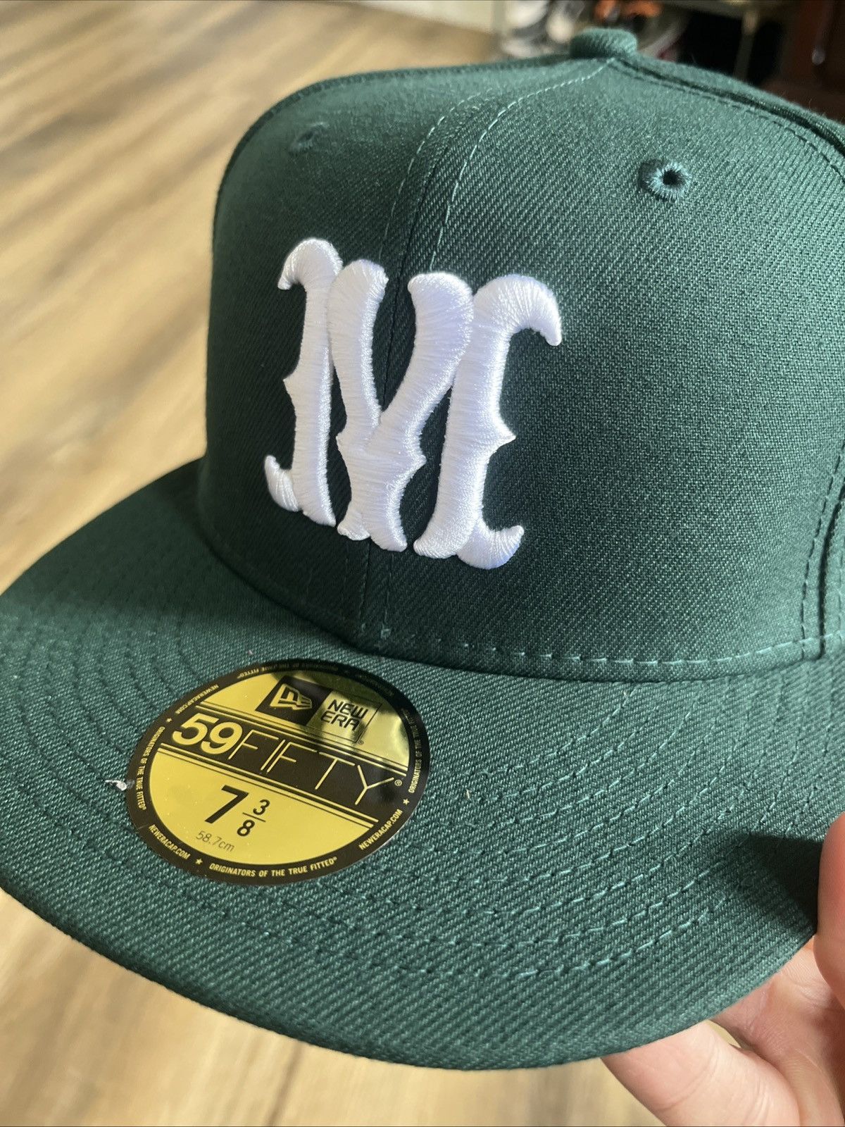 mewt Mewt 59FIFTY New Era Fitted “Forest Green” Size ONE SIZE - 5 Thumbnail