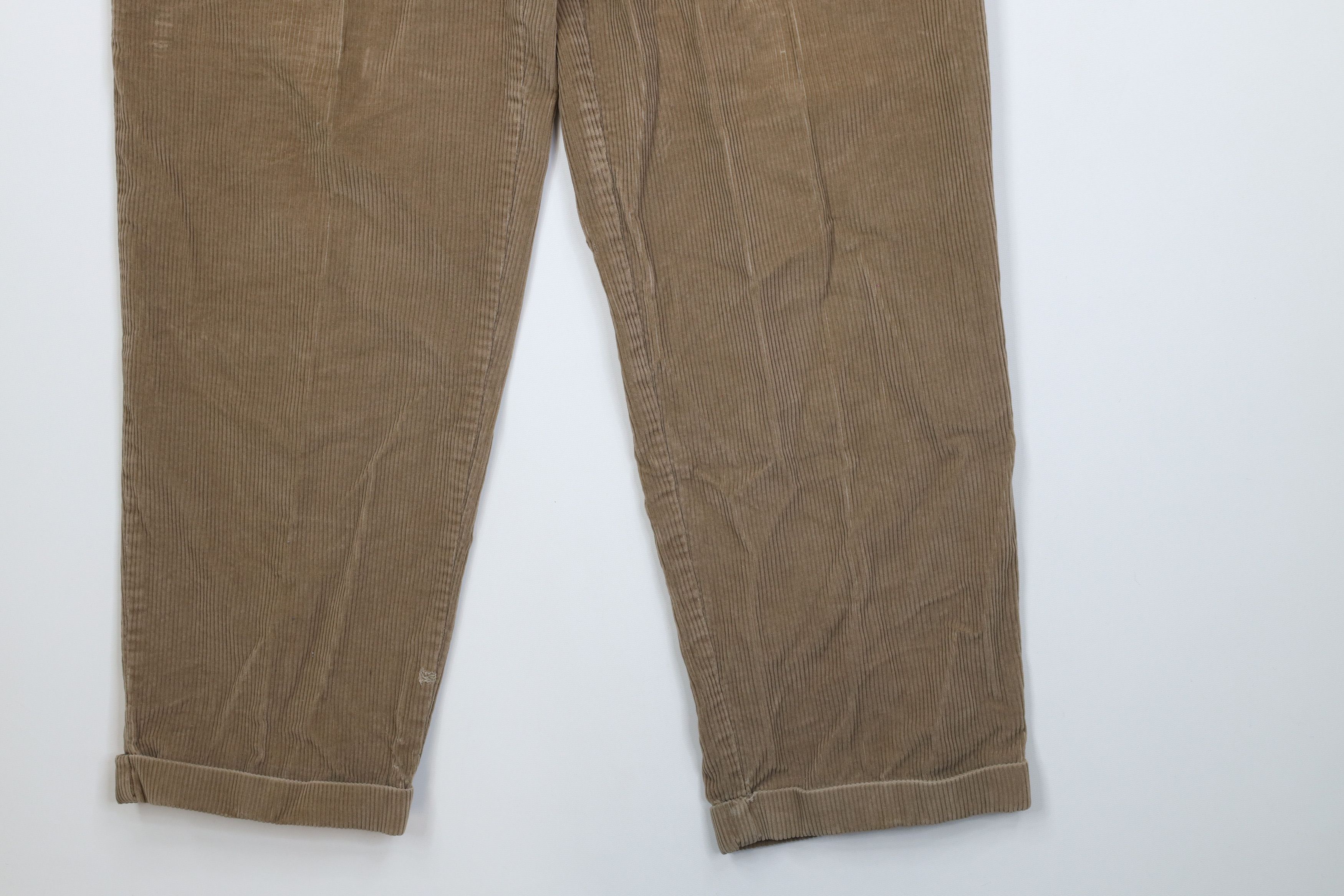 Tommy Hilfiger Vintage 90s Tommy Hilfiger Baggy Wide Leg Corduroy Pants Size US 32 / EU 48 - 5 Thumbnail