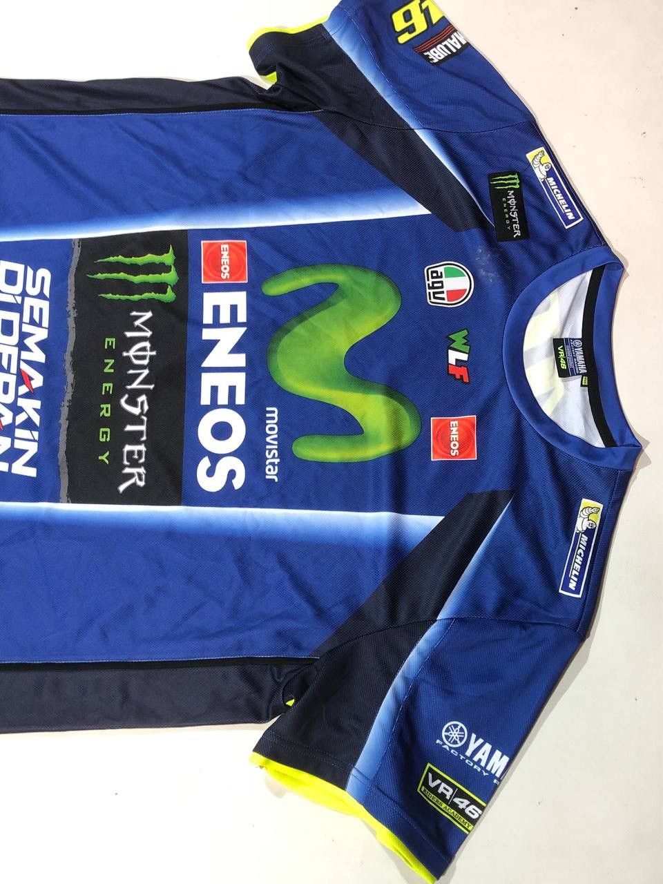 NASCAR × Yamaha Yamaha 46 Racing T-Shirt Size US XXL / EU 58 / 5 - 7 Thumbnail