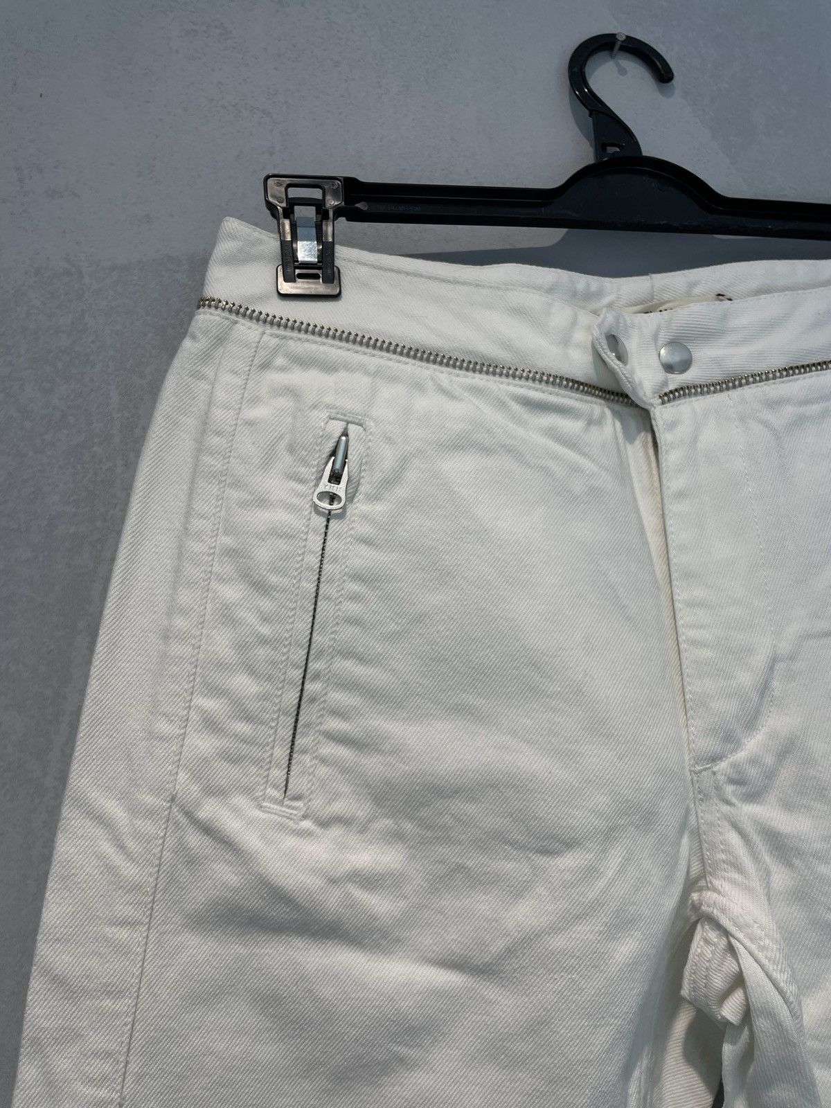 H&M × Isabel Marant H&M x Isabel Marant biker white jeans Size US 32 / EU 48 - 6 Thumbnail