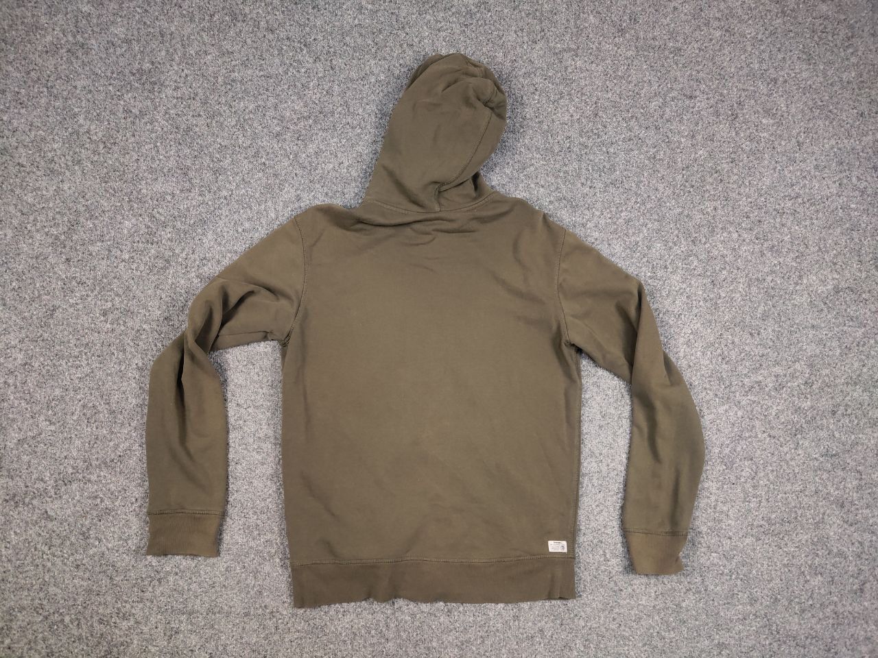 Diesel Vintage Diesel Military Logo Green Zip Hoodie Y2K Style Size US L / EU 52-54 / 3 - 15 Thumbnail