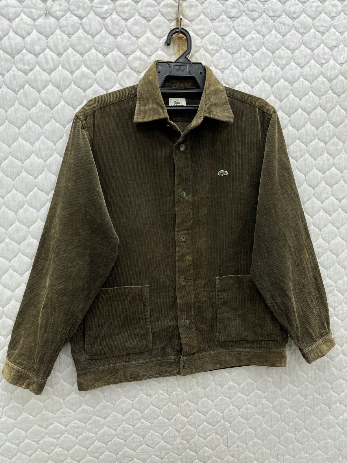 Lacoste 🔥🔥🔥STEALS VTG LACOSTE CORDUTOY JACKET Size US M / EU 48-50 / 2 - 3 Thumbnail