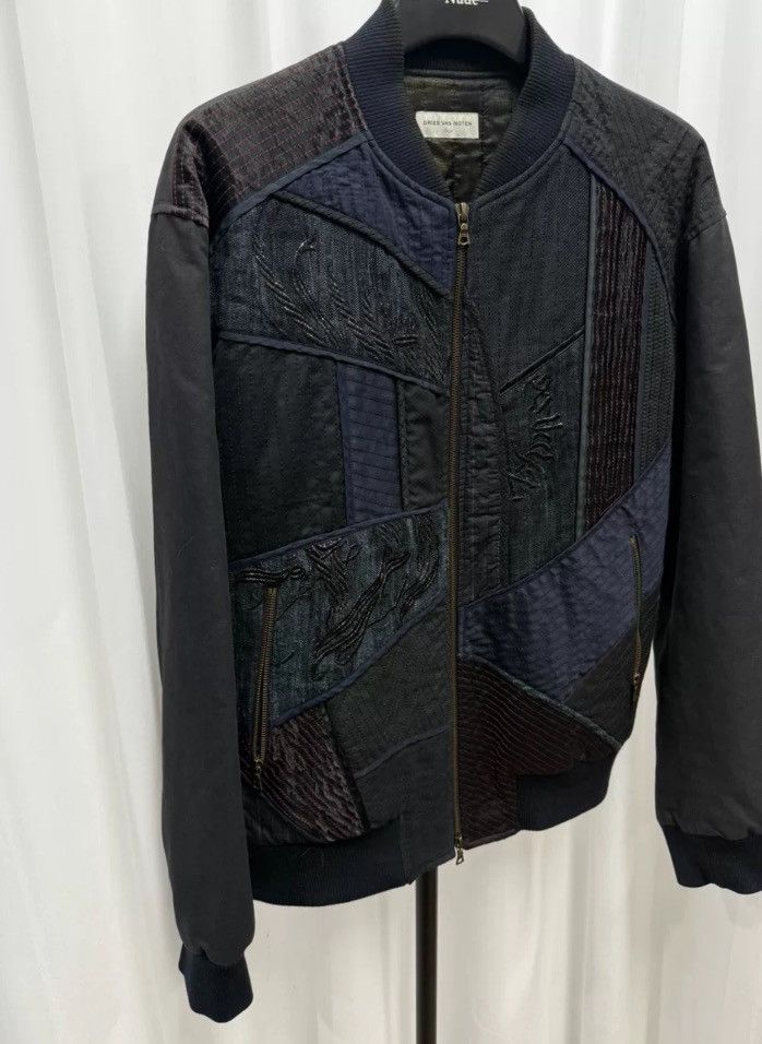 Dries Van Noten Dries van noten Applique heavy bomber 2412-Nextarrow Size US L / EU 52-54 / 3 - 3 Thumbnail