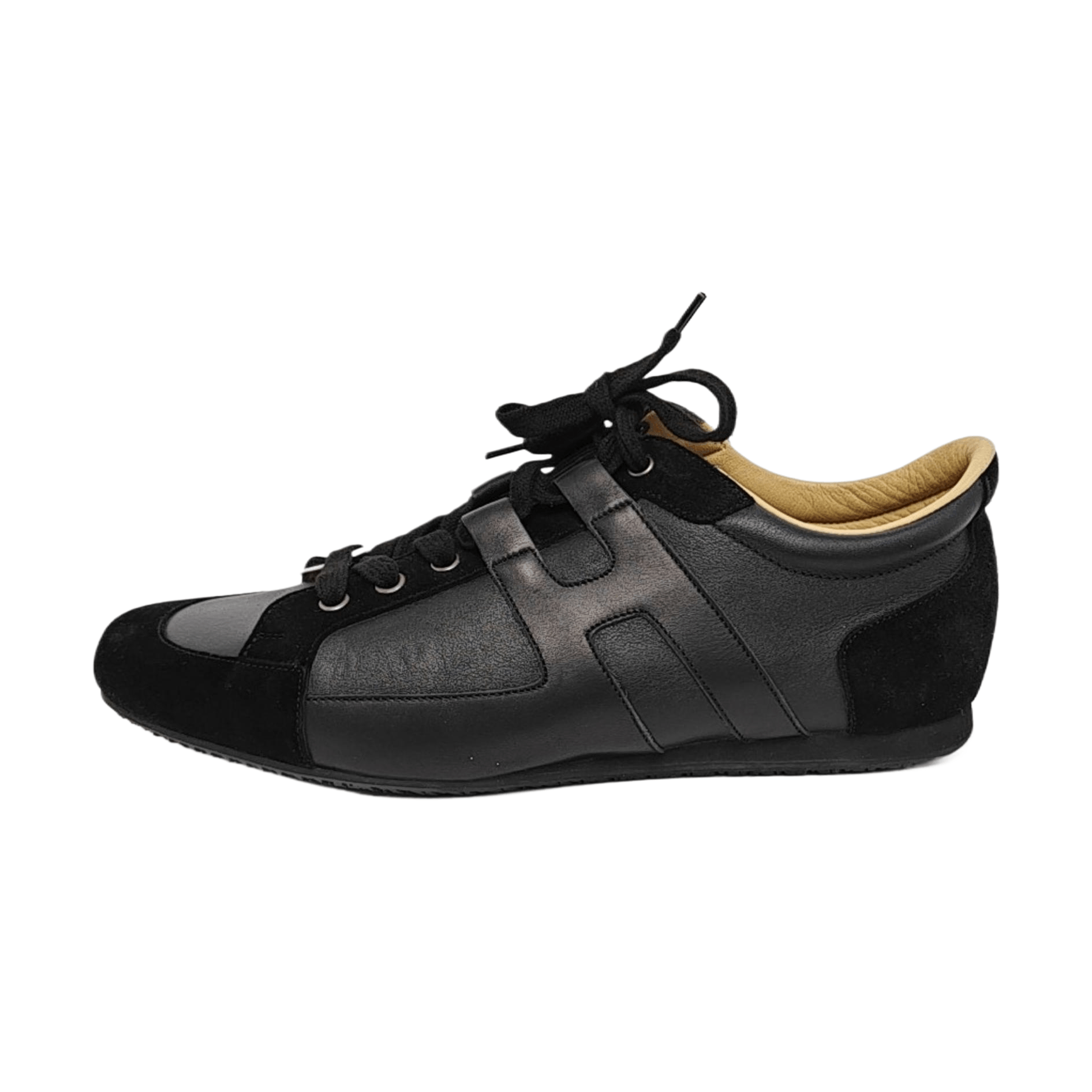 Hermes Hermes Leather Low-Top Sneakers EU 42 Size US 9 / EU 42 - 1 Thumbnail
