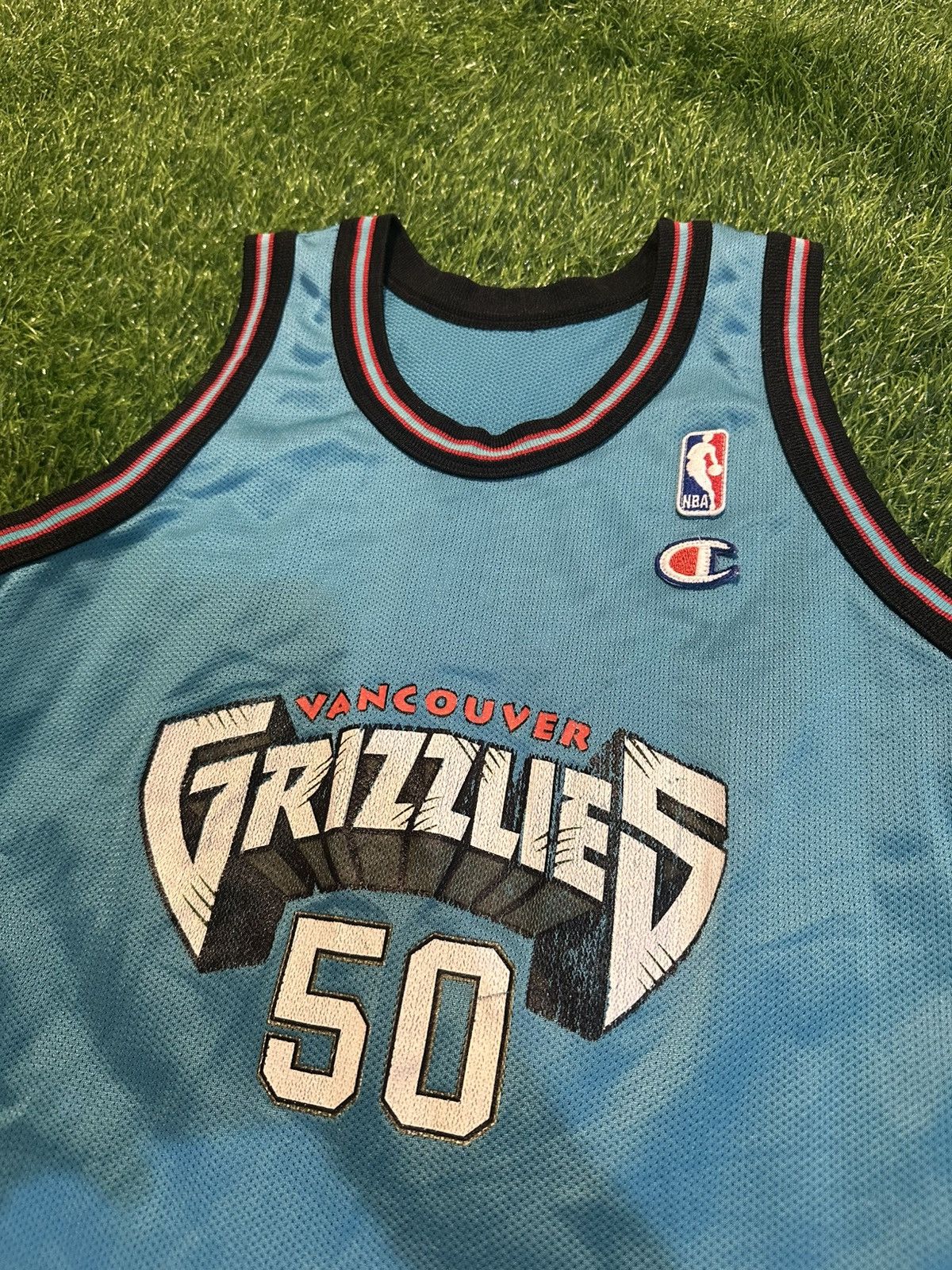 NBA × Vintage Vintage NBA Vancouver Grizzlies Jersey Size YL 14-16 Y Size US XXS / EU 40 - 3 Thumbnail