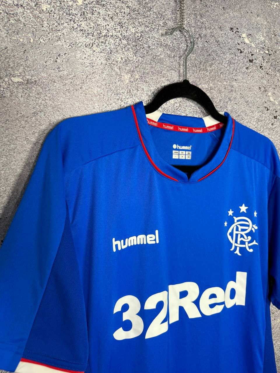 Hummel × Vintage Vintage Rangers FC 2018/19 Hummel Soccer Jersey Size US M / EU 48-50 / 2 - 7 Thumbnail