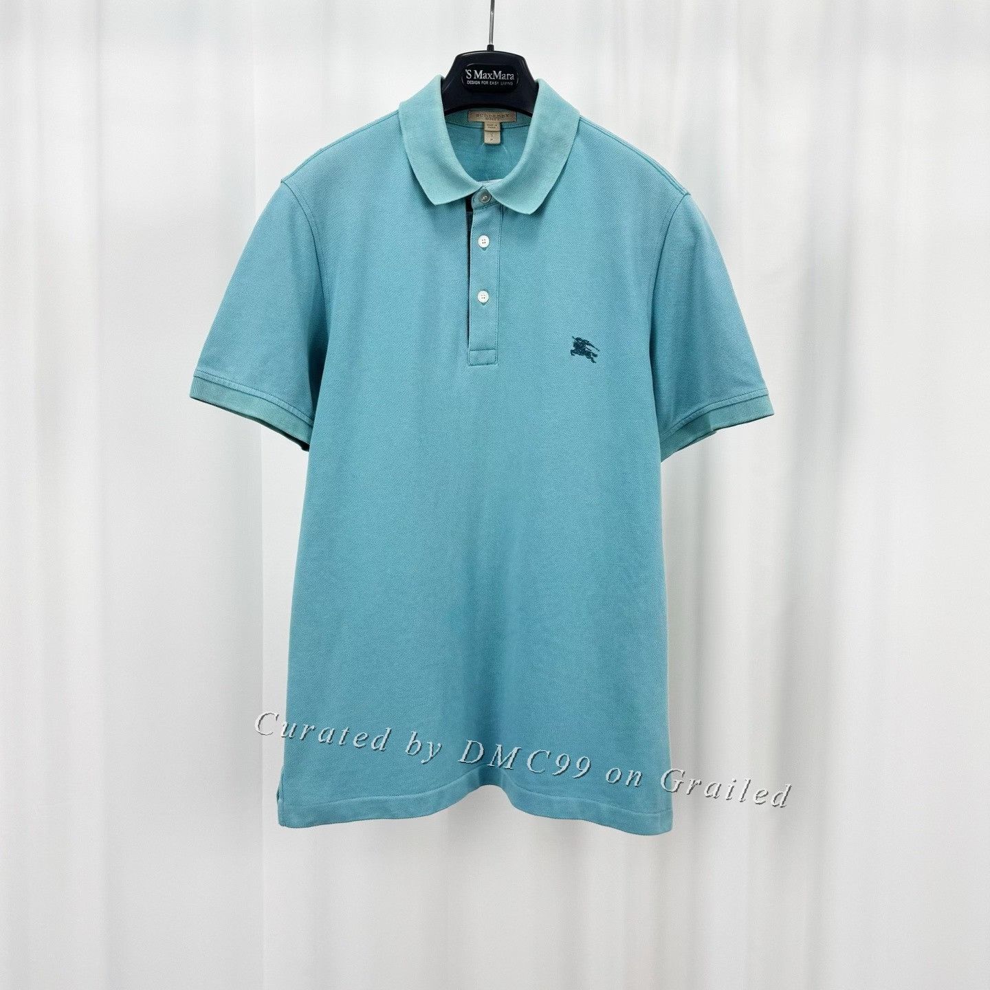 Burberry Burberry Embroidered Horse Check Polo Size US S / EU 44-46 / 1 - 1 Thumbnail