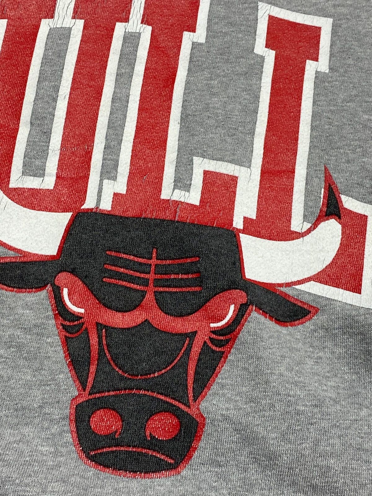 Mitchell & Ness Vintage MITCHELL NESS CHICAGO BULLS Big Logo NBA Sweatshirt Size US S / EU 44-46 / 1 - 8 Thumbnail