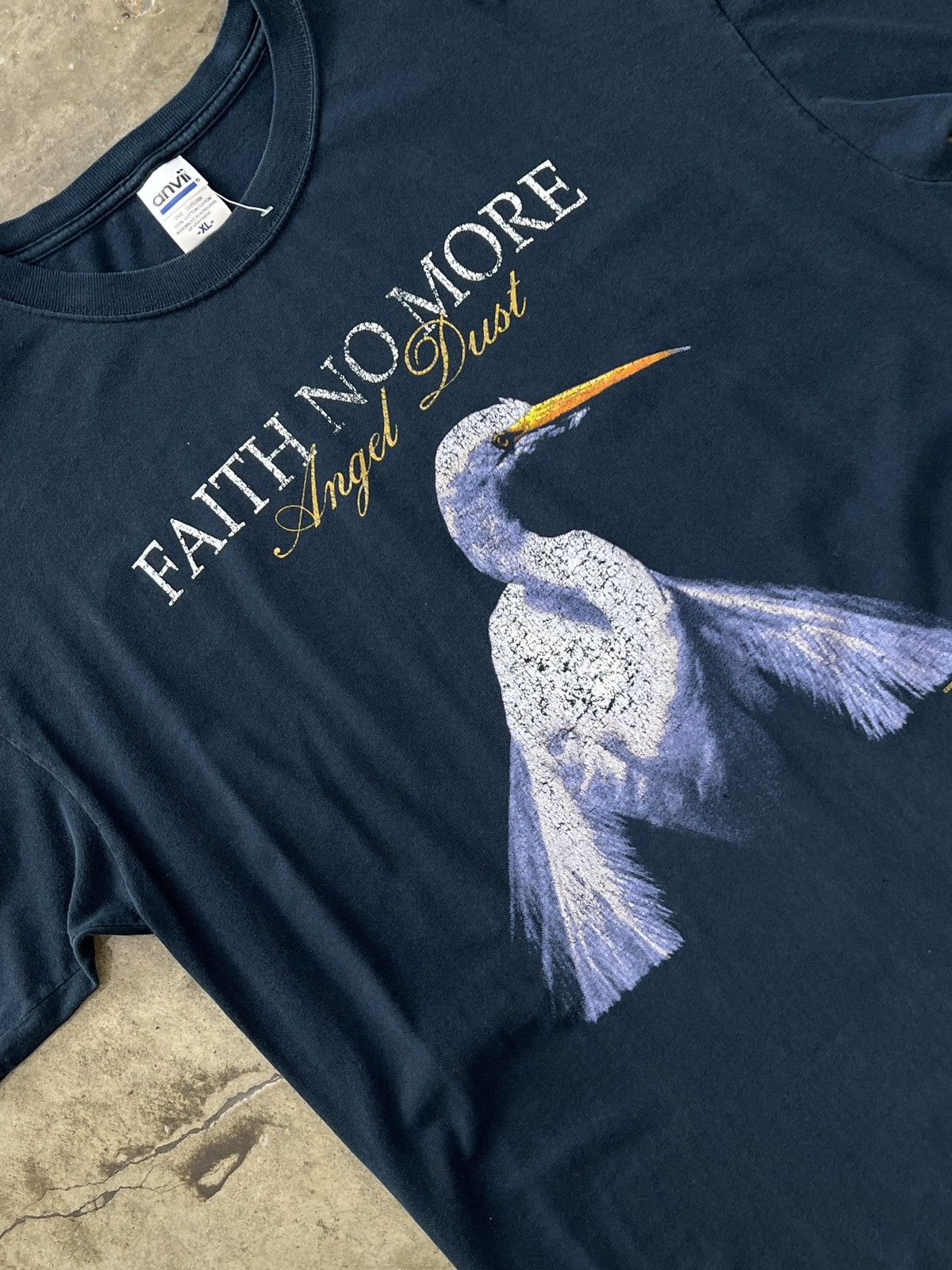 Band Tees Vintage Faith No More Angel Dust Tee Anvil XL Size US XL / EU 56 / 4 - 1 Thumbnail