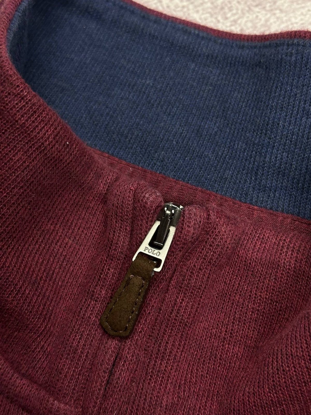 Polo Ralph Lauren Vintage Polo Ralph Lauren Quarter Zip Sweater Rare XL Size US XL / EU 56 / 4 - 5 Thumbnail