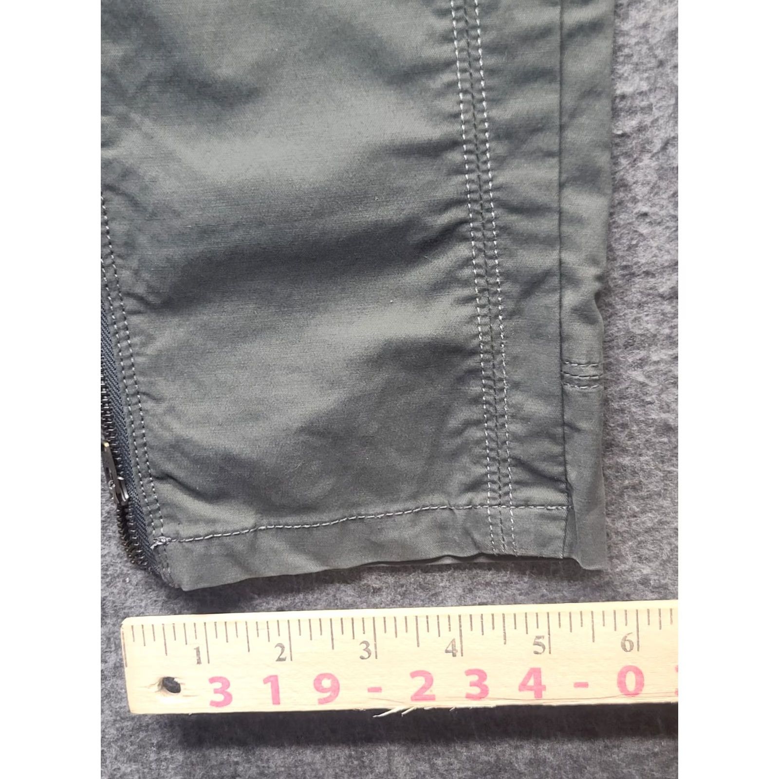 Vintage Kuhl Pants Womens 4x30 Inspiratr Ankle Zip Regular Fit Mid Rise Tapered Leg Green Cotton Nylon Spandex Baggy? Size 27" / US 4 / IT 40 - 6 Thumbnail